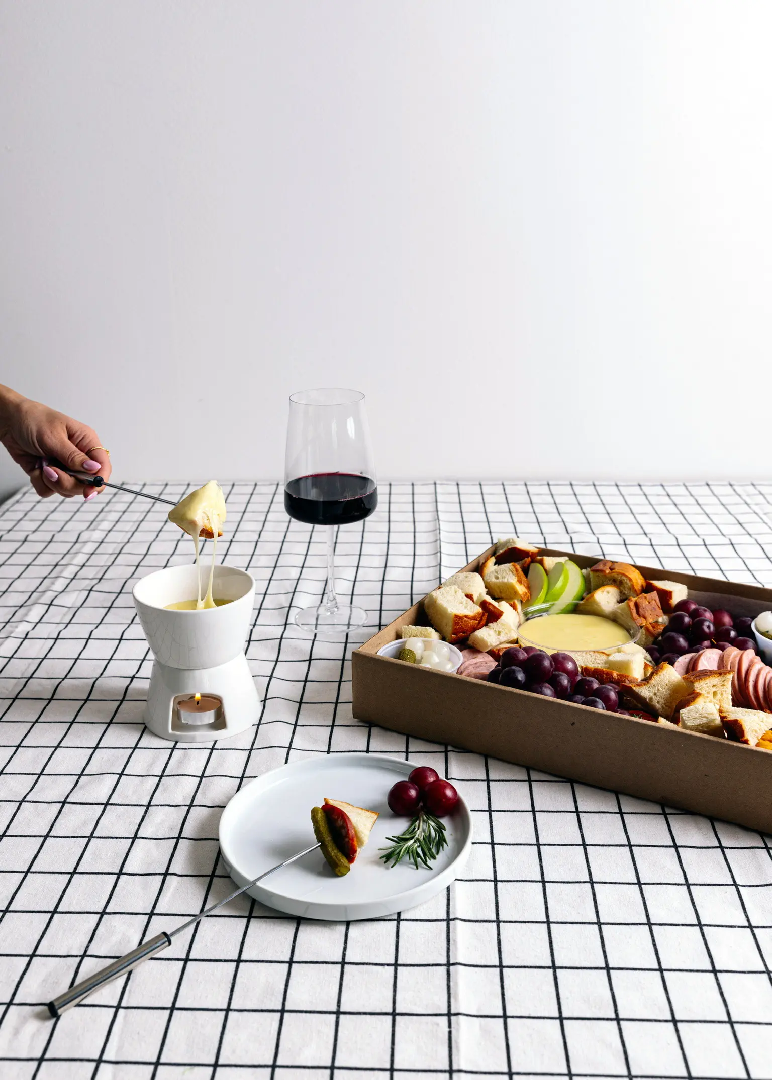 The Limited Edition Graze Cheese Fondue Box - Image 2